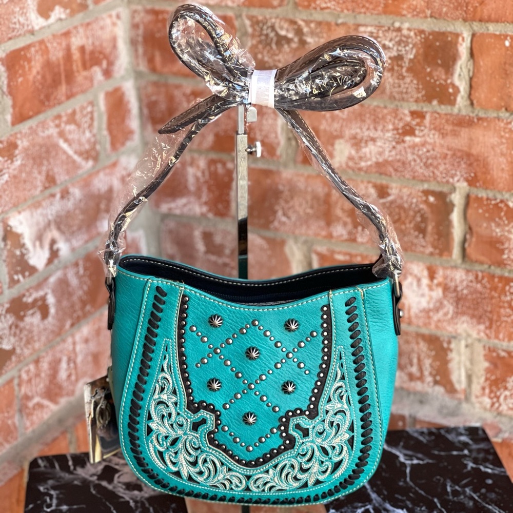 Montana West Embroidered Cut Out Crossbody